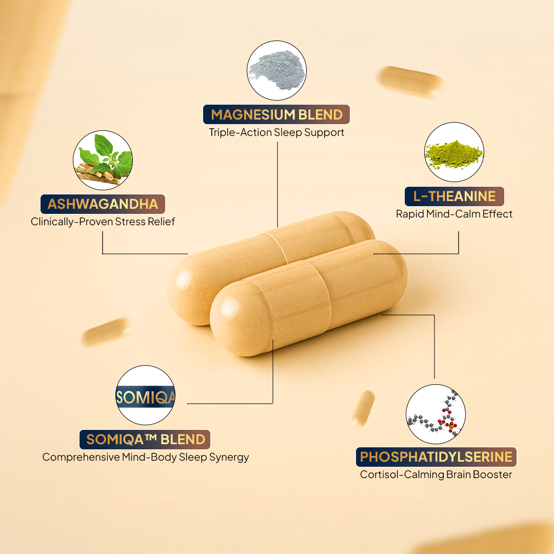 Somiqa™ Deep Calm Sleep Capsules